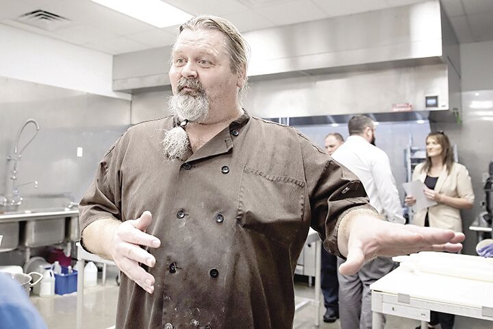 Kenneth Greer says the MECC’s culinary program has taught him how to properly handle food.